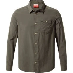 Craghoppers Mens Nosi Life Nuoro Light Long Sleeve Shirt -Men's Clothing Sales Store cms598 2at 03