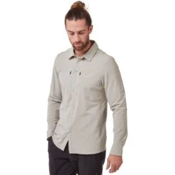 Craghoppers Mens NosiLife Pro Wicking Long Sleeve Shirt