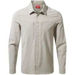 Craghoppers Mens NosiLife Pro Wicking Long Sleeve Shirt -Men's Clothing Sales Store cms621 222 03