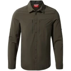 Craghoppers Mens NosiLife Pro Wicking Long Sleeve Shirt -Men's Clothing Sales Store cms621 j77 03