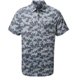 Craghoppers Mens Carlos Lightweight Short Sleeve Shirt -Men's Clothing Sales Store cms630 9rn 03