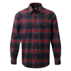 Craghoppers Mens KiwiRip Long Sleeve Polymide Casual Shirt -Men's Clothing Sales Store cms635 4iq 03