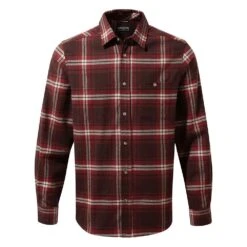 Craghoppers Mens KiwiRip Long Sleeve Polymide Casual Shirt -Men's Clothing Sales Store cms635 j7e 03