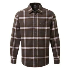 Craghoppers Mens KiwiRip Long Sleeve Polymide Casual Shirt -Men's Clothing Sales Store cms635 q2n 03