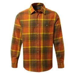 Craghoppers Mens KiwiRip Long Sleeve Polymide Casual Shirt -Men's Clothing Sales Store cms635 q2u 04