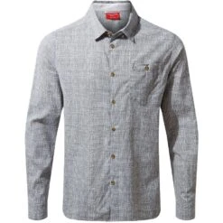 Craghoppers Mens NosiLife Lester Wicking Long Sleeve Shirt 15 Craghoppers Mens NosiLife Lester Wicking Long Sleeve Shirt -Men's Clothing Sales Store cms641 g7b 03