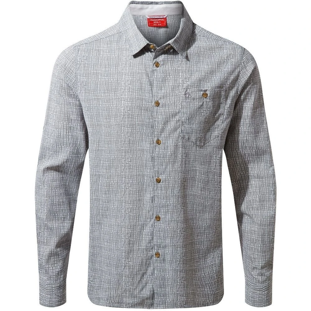 Craghoppers Mens NosiLife Lester Wicking Long Sleeve Shirt 4 Craghoppers Mens NosiLife Lester Wicking Long Sleeve Shirt - Image 4