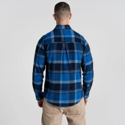 Craghoppers Mens Thornhill Relaxed Fit Long Sleeve Shirt -Men's Clothing Sales Store cms680 4iq 02