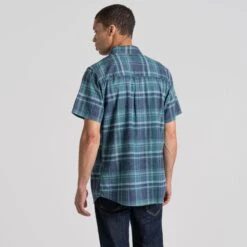 Craghoppers Mens Hila Short Sleeve Shirt -Men's Clothing Sales Store cms689 i3q 02 1