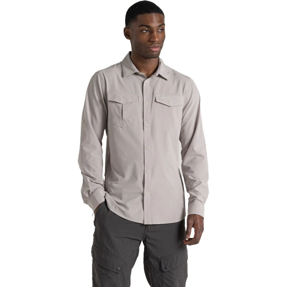 Craghoppers Mens NosiLife Eiger Long Sleeve Shirt 1 Craghoppers Mens NosiLife Eiger Long Sleeve Shirt