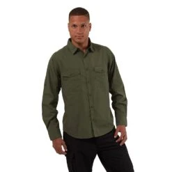 Craghoppers Mens Kiwi Long Sleeve Nosi Defence Shirt