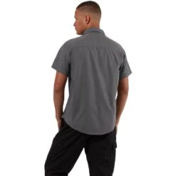 Craghoppers Mens Kiwi Short Sleeve Nosi Defence Shirt -Men's Clothing Sales Store cms701 3uv 02