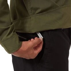 Craghoppers Mens Kiwi Boulder Long Sleeve Nosi Defence Shirt -Men's Clothing Sales Store cms702 2at 04