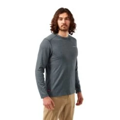 Craghoppers Mens NosiLife Talen Long Sleeve T Shirt -Men's Clothing Sales Store cmt928 1mn 01