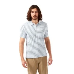 Craghoppers Mens NosiLife Pro Short Sleeve Polo Shirt -Men's Clothing Sales Store cmt930 e7g 01