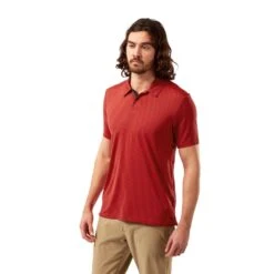 Craghoppers Mens NosiLife Pro Short Sleeve Polo Shirt -Men's Clothing Sales Store cmt930 l46 01