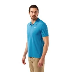Craghoppers Mens NosiLife Pro Short Sleeve Polo Shirt -Men's Clothing Sales Store cmt930 r3q 01