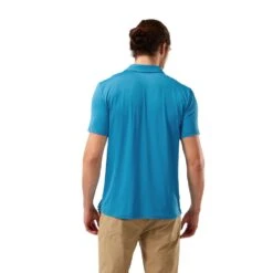 Craghoppers Mens NosiLife Pro Short Sleeve Polo Shirt -Men's Clothing Sales Store cmt930 r3q 02