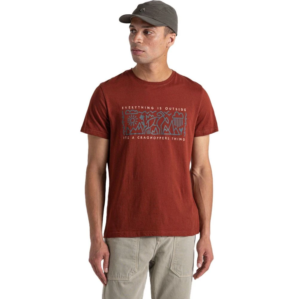 Craghoppers Mens Lucent Short Sleeve Graphic T Shirt 7 Craghoppers Mens Lucent Short Sleeve Graphic T Shirt - Image 7