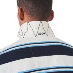 Crew Clothing Mens Yawl Stripe Rugby Top -Men's Clothing Sales Store crw125 nyblue 03