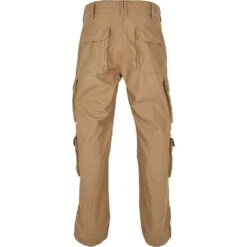 Cotton Addict Mens Cotton Pure Vintage Cargo Trousers -Men's Clothing Sales Store ctn176 beig 02