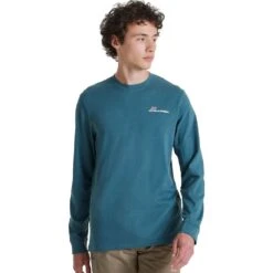 Craghoppers Mens Holmes Graphic Long Sleeve T-Shirt -Men's Clothing Sales Store cut003 b42 01