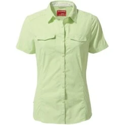 Craghoppers Womens Nosi Life Adventure Short Sleeve Shirt -Men's Clothing Sales Store cws484 6ez 03