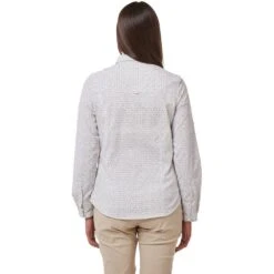 Craghoppers Womens NosiLife Gisele Wicking Long Sleeve Shirt -Men's Clothing Sales Store cws491 3l6 02