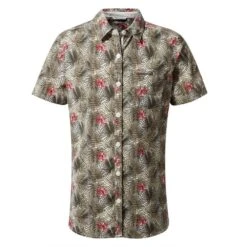 Craghoppers Womens NosiLife Vanna Short Sleeve Shirt -Men's Clothing Sales Store cws493 3l6 03