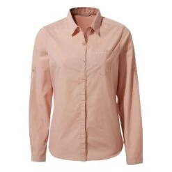 Craghoppers Womens Kiwi Quick Drying Long Sleeve Shirt -Men's Clothing Sales Store cws496 ut3 03