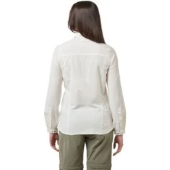 Craghoppers Womens NosiLife Pro Durable Long Sleeve Shirt -Men's Clothing Sales Store cws497 33a 02