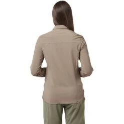 Craghoppers Womens NosiLife Pro Durable Long Sleeve Shirt -Men's Clothing Sales Store cws497 73t 02