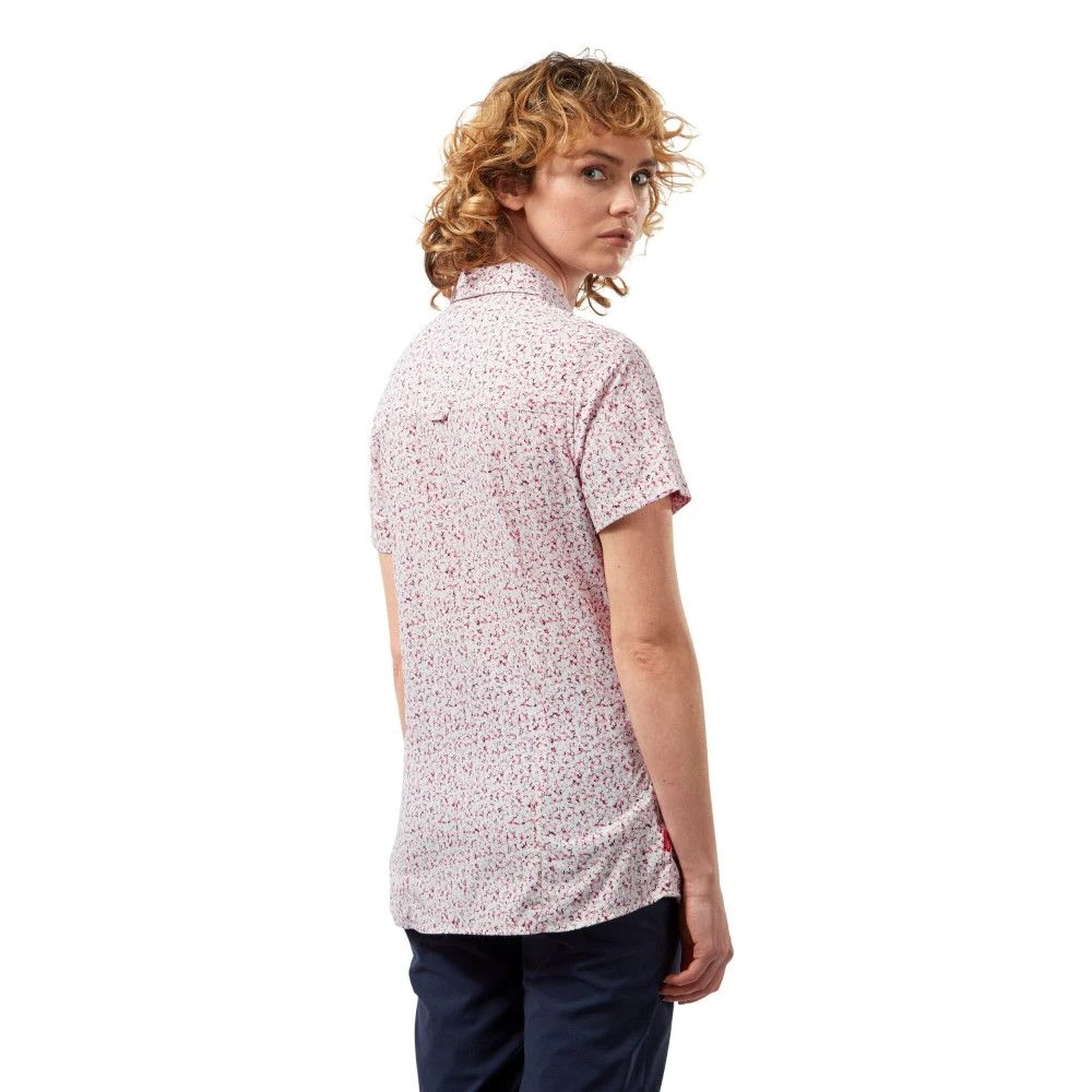 Craghoppers Womens NosiLife Tayma Short Sleeve Walking Shirt 2 Craghoppers Womens NosiLife Tayma Short Sleeve Walking Shirt - Image 2