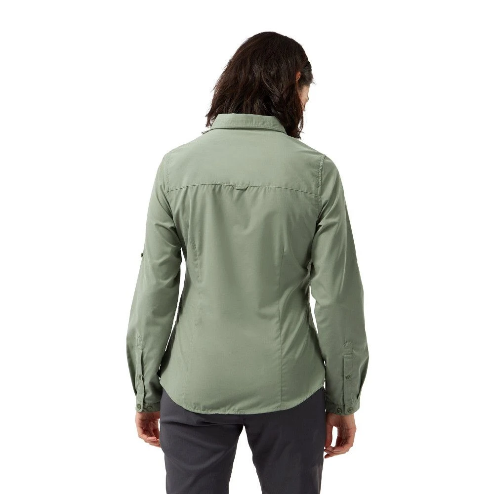 Craghoppers Womens Kiwi NosiDefence Long Sleeve Shirt 2 Craghoppers Womens Kiwi NosiDefence Long Sleeve Shirt - Image 2