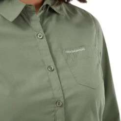 Craghoppers Womens Kiwi NosiDefence Long Sleeve Shirt 21 Craghoppers Womens Kiwi NosiDefence Long Sleeve Shirt -Men's Clothing Sales Store cws511 30f 06