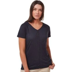 Craghoppers Womens NosiLife Galena Relaxed Fit T Shirt -Men's Clothing Sales Store cwt1258 7v1 01