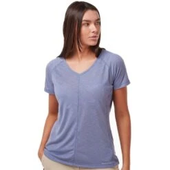 Craghoppers Womens NosiLife Galena Relaxed Fit T Shirt -Men's Clothing Sales Store cwt1258 pm1 01