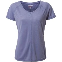 Craghoppers Womens NosiLife Galena Relaxed Fit T Shirt -Men's Clothing Sales Store cwt1258 pm1 03