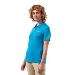Craghoppers Womens NosiLife Pro Active Fit Polo Shirt -Men's Clothing Sales Store cwt1283 r3q 01