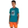 Dare 2B Boys Trailblazer Casual Graphic T Shirt -Men's Clothing Sales Store dkt443b 4nu 01