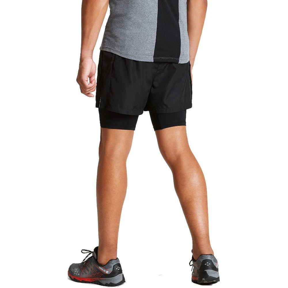Dare 2b Mens Recreate Lightweight Wicking Running Shorts 2 Dare 2b Mens Recreate Lightweight Wicking Running Shorts - Image 2