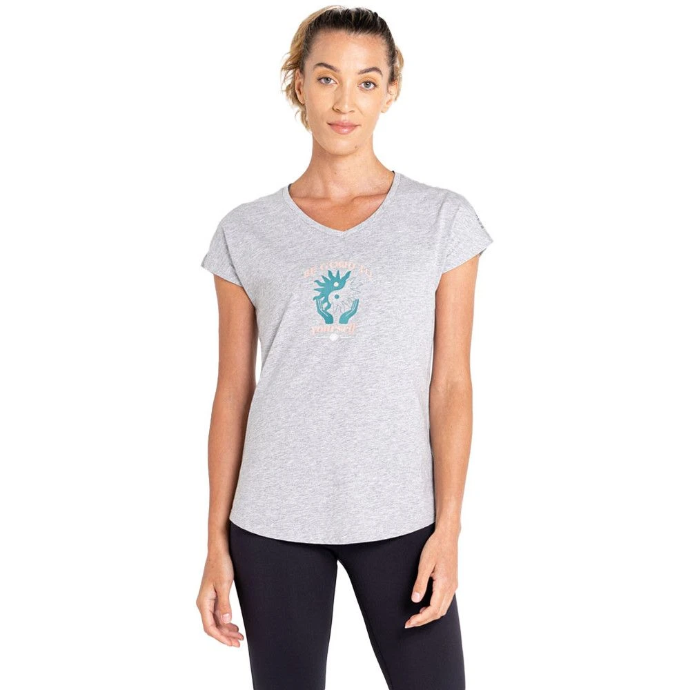 Dare 2B Womens Finite Graphic V Neck T Shirt 5 Dare 2B Womens Finite Graphic V Neck T Shirt - Image 5