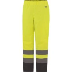 Helly Hansen Mens Alta Insulated Waterproof High-Vis Workwear Trousers -Men's Clothing Sales Store hel022 369 01