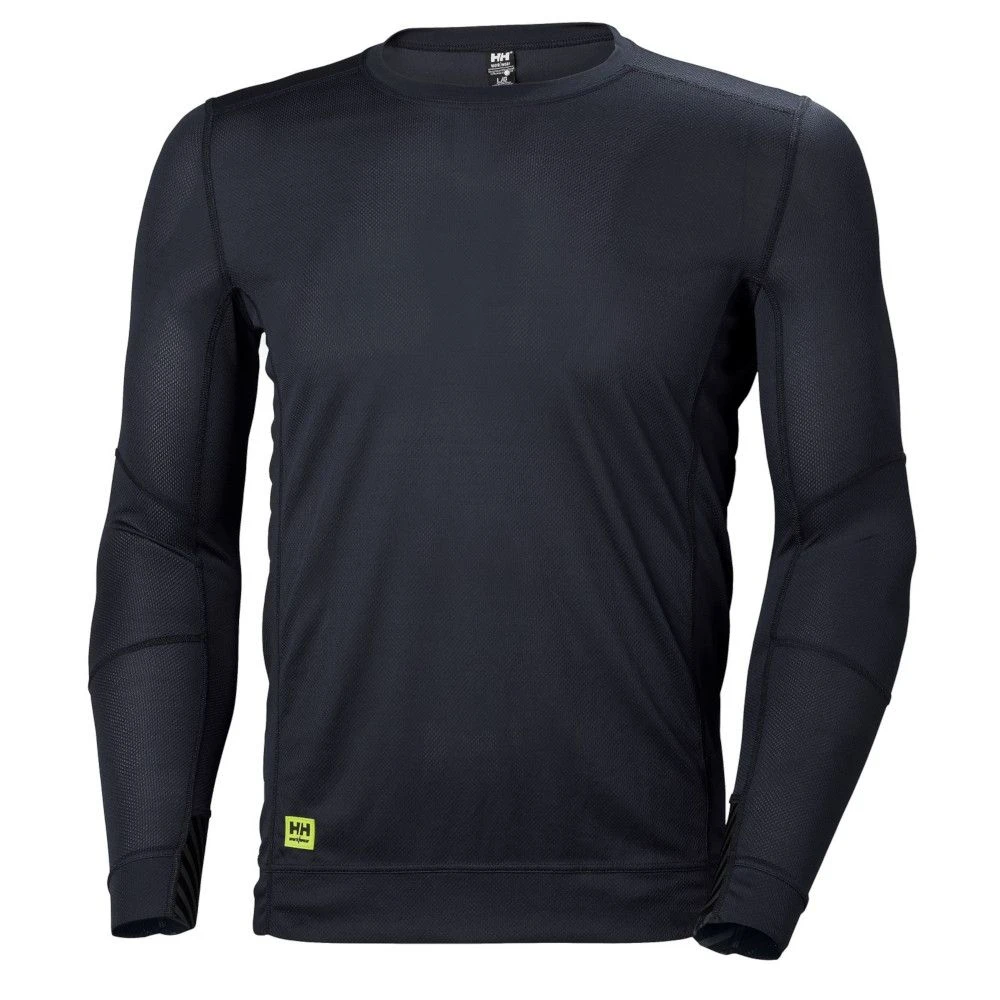Helly Hansen Mens Lifa Crewneck Base Layer Top 1 Helly Hansen Mens Lifa Crewneck Base Layer Top