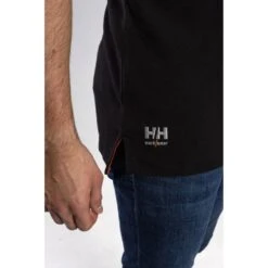 Helly Hansen Mens Oxford Work Polo Shirt -Men's Clothing Sales Store hh044 black 04