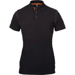 Helly Hansen Mens Oxford Work Polo Shirt -Men's Clothing Sales Store hh044 black 05