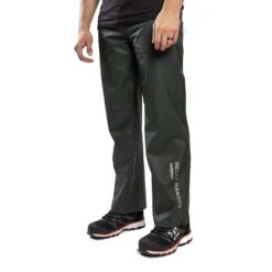 Helly Hansen Mens Voss Waterproof Trousers -Men's Clothing Sales Store hh049 dkgrn 01