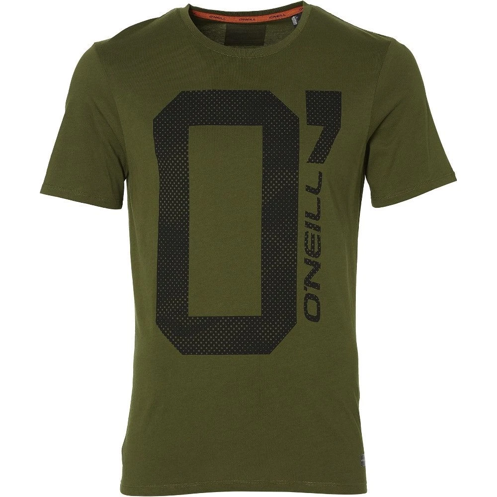 O'Neill Mens O' Short Sleeve Organic Cotton Graphic T Shirt 1 O'Neill Mens O' Short Sleeve Organic Cotton Graphic T Shirt