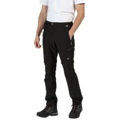 Regatta Mens Highton Zip Off Polyamide Walking Trouser Short