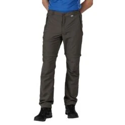 Regatta Mens Leesville Zip Off Lightweight Walking Trousers